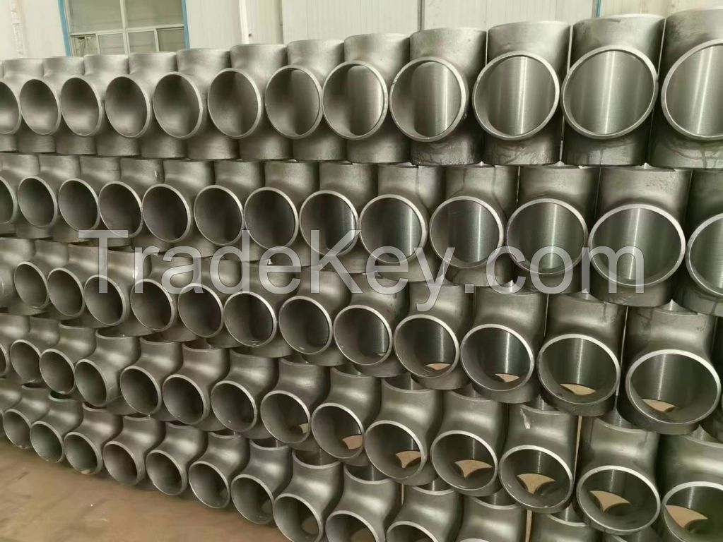 Butt weld pipe fittings- pipe tee