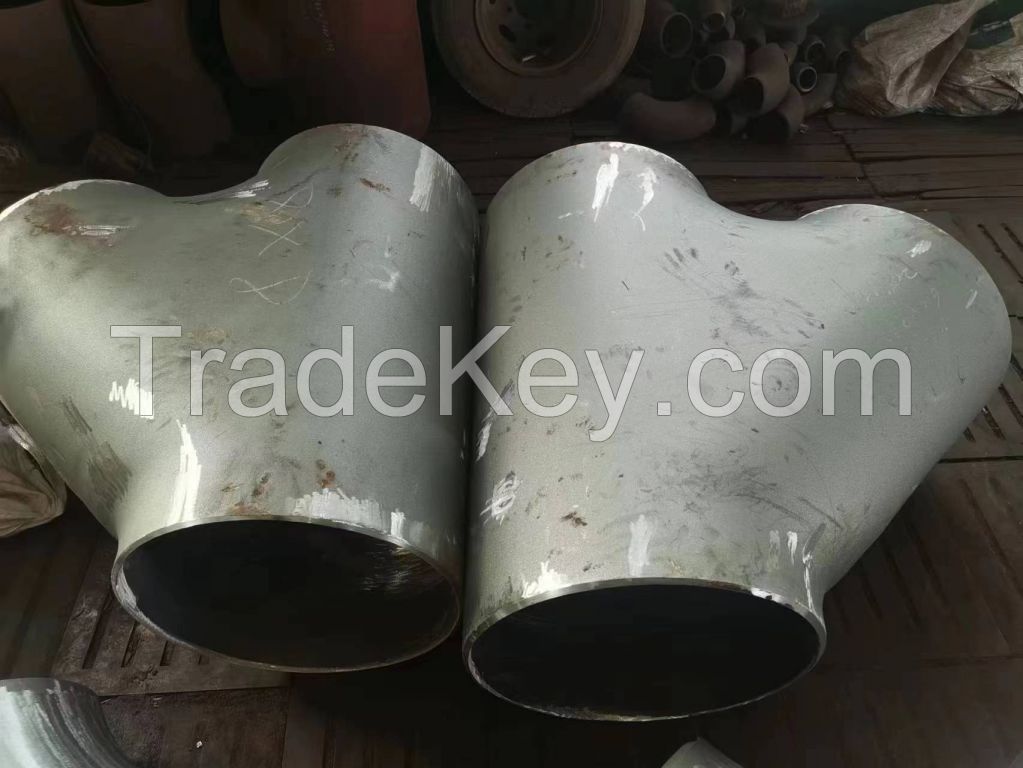 Butt weld pipe fittings- pipe tee