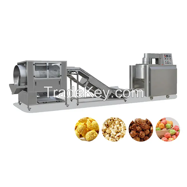 Industrial popcorn production line