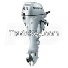 HONDA 9.9 HP (25&quot;) SHAFT OUTBOARD MOTOR W/ ELECTRIC START, POWER TILT, POWER THRUST