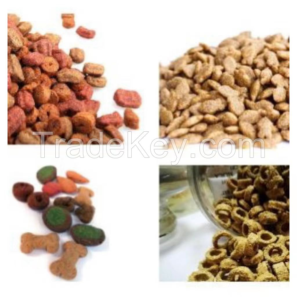 Customized Pet Dog Food Production Line Twin Screw Dog Cat Feed Making Machine