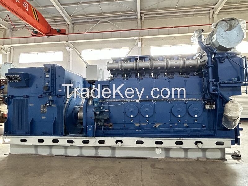 WhatsApp+86 19932720063 MAN 6L27/38 Gensets, HFO POWER PLANT Four Stroke Diesel Generator Sets, 1900 Kw , 60 Hz 720 RPM