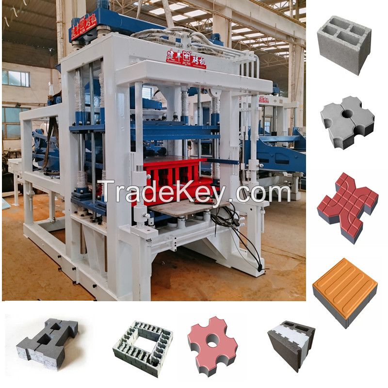 Automatic Hydraulic Vibration MoldingâBlockâMakingâMachine