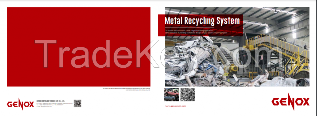 Car Body Shell &amp; Light Metal Scrap Recycling System