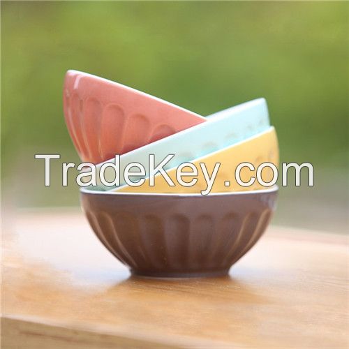 New Color Glaze Bowls Jumbo for Dining