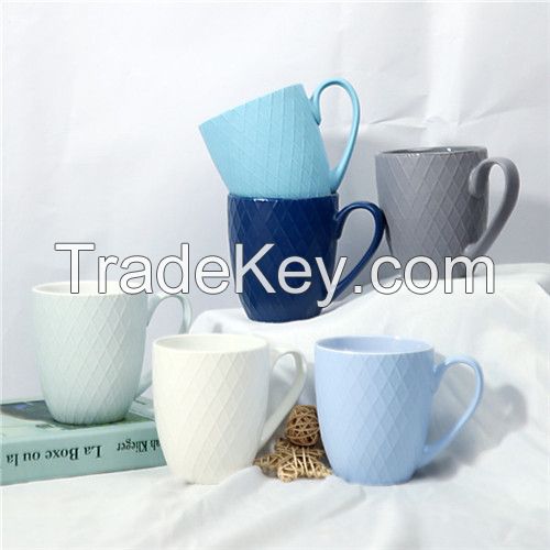 Colorful dinnerware set with mug bowl plate