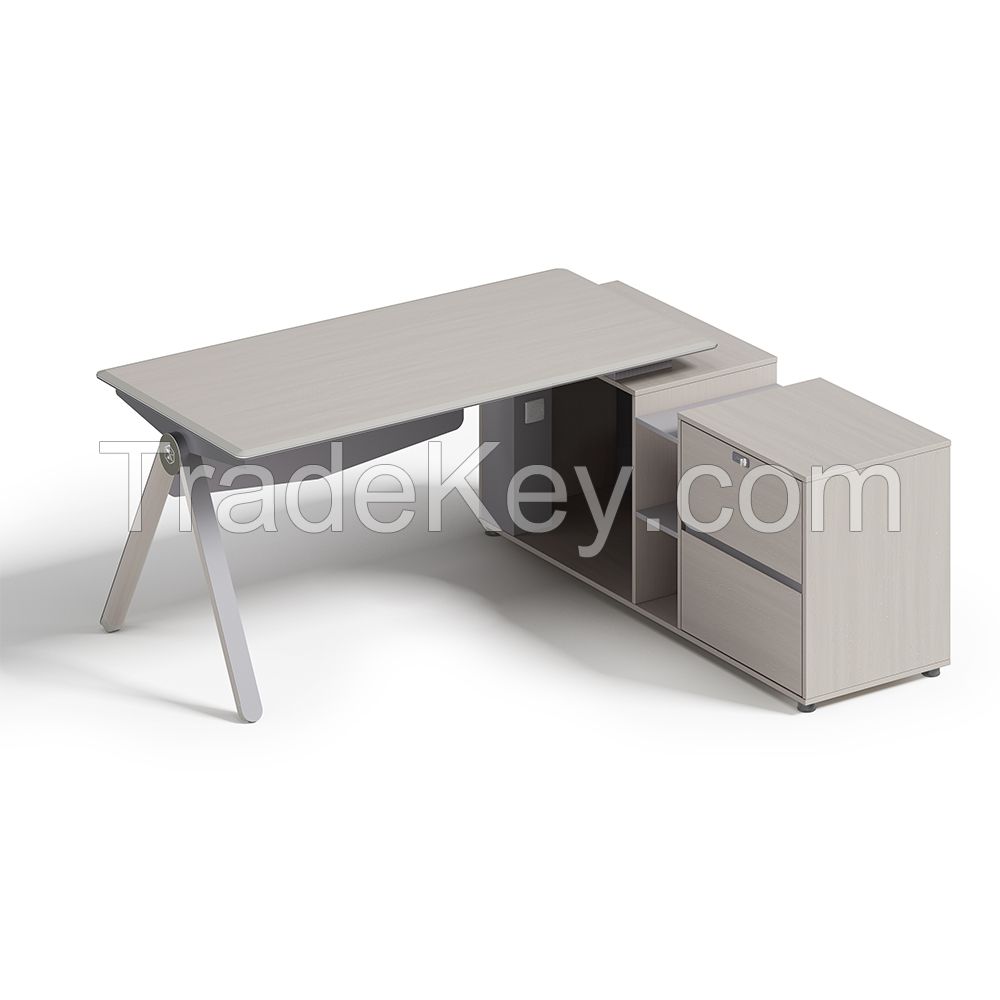 office furniture L-shaped 1.6m 1.8m Executive Table desk Science Fiction Wood Veneer