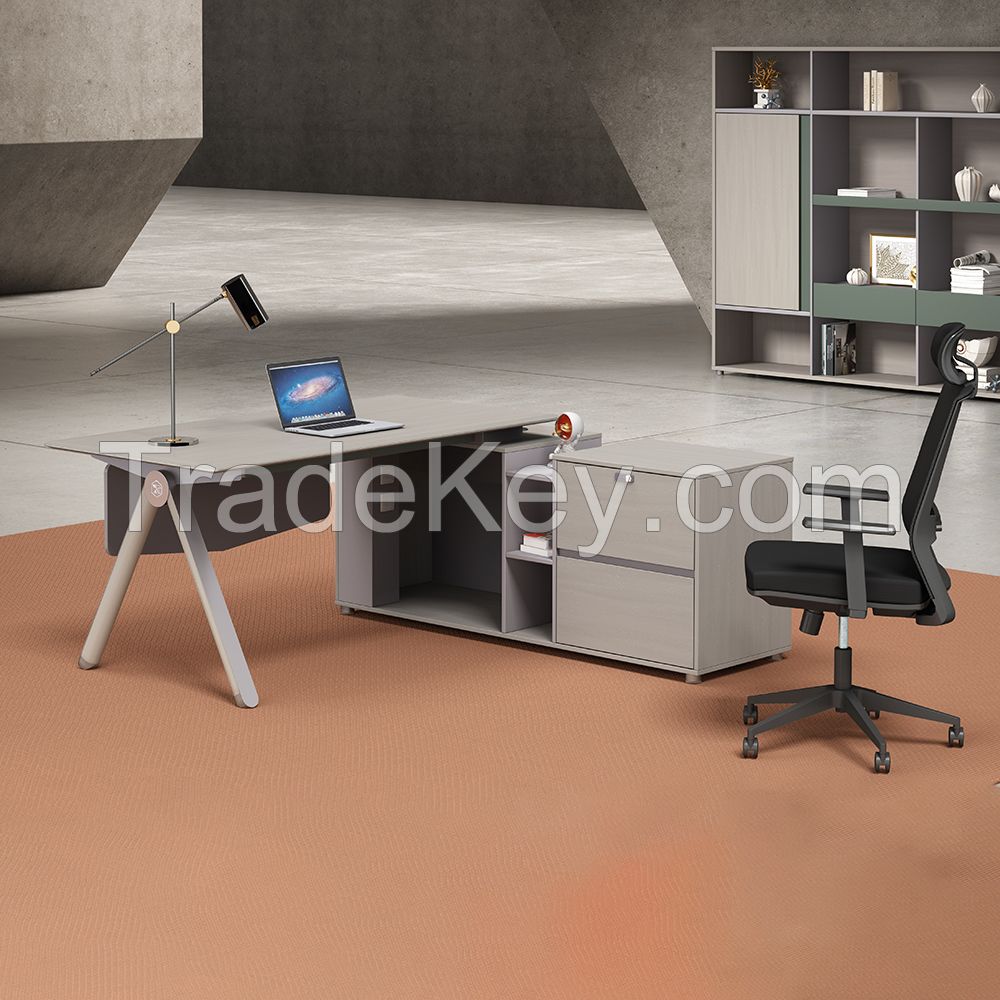 office furniture L-shaped 1.6m 1.8m Executive Table desk Science Fiction Wood Veneer