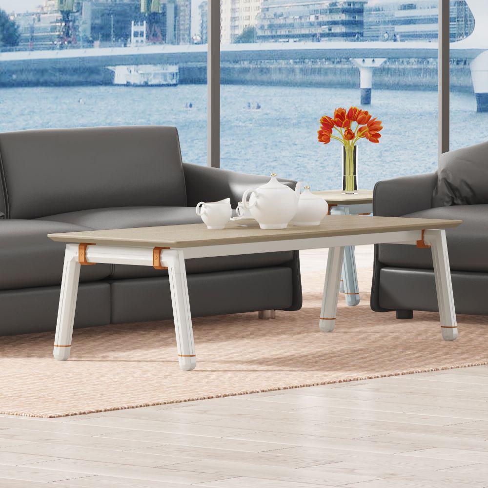 Office furniture Square rectangle 0.6m 1.2m 1.4m long Tea coffee table