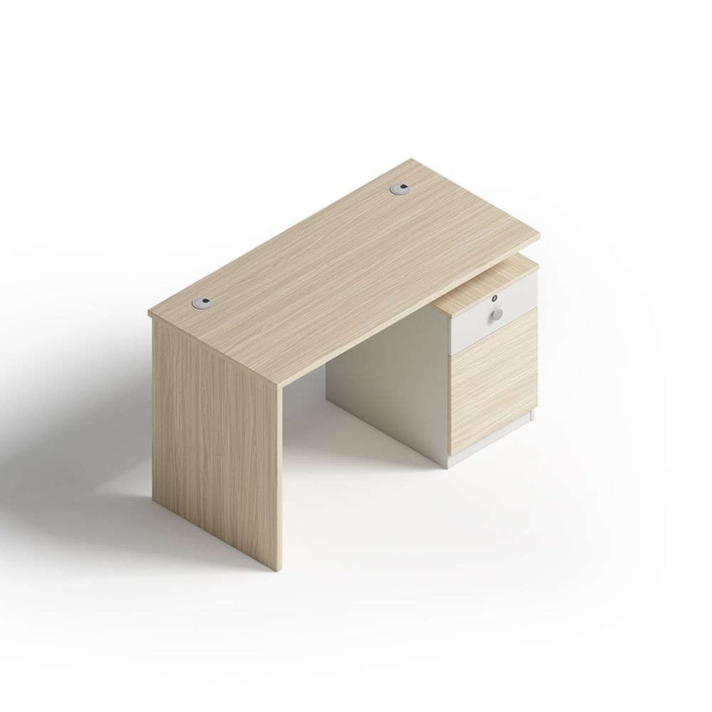 office furniture 1.2m 1.4m Staff Desk Computer Desk Home Study Table with cabinet