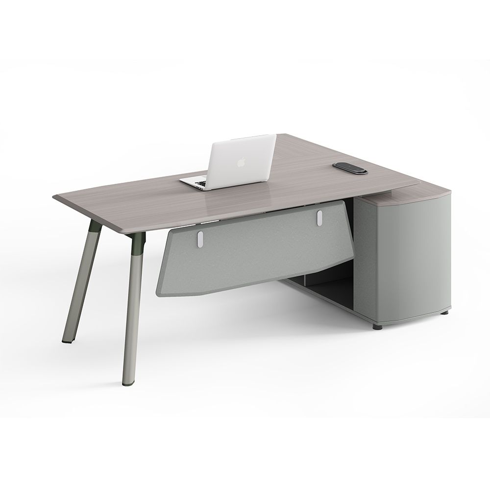 Factory Direct Sale Luxury Modern Office Furniture 1.8m 2m L Shape Executive Desk Boss Manager Desk