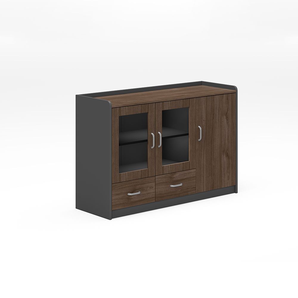 0.8m 1.2m walnut wood coffee Tea Cabinet