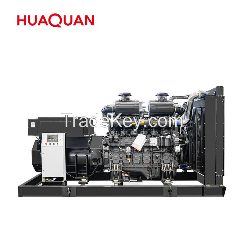 Standby generator 50Hz Powered With HUAQUAN Engine 1000kva 800kw Diesel Generator Set