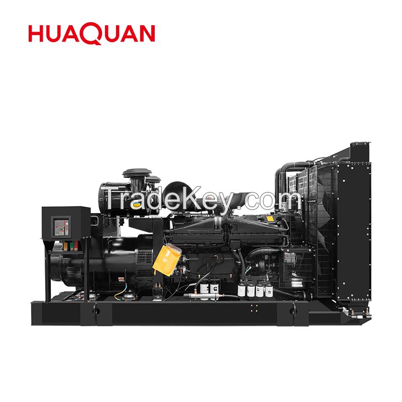 Standby generator 50Hz Powered With HUAQUAN Engine 1000kva 800kw Diesel Generator Set