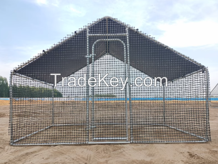 Chain link mesh Dog Kennel