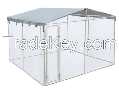 Chain link mesh Dog Kennel