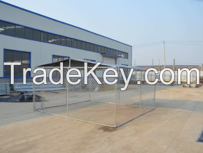 Chain link mesh Dog Kennel