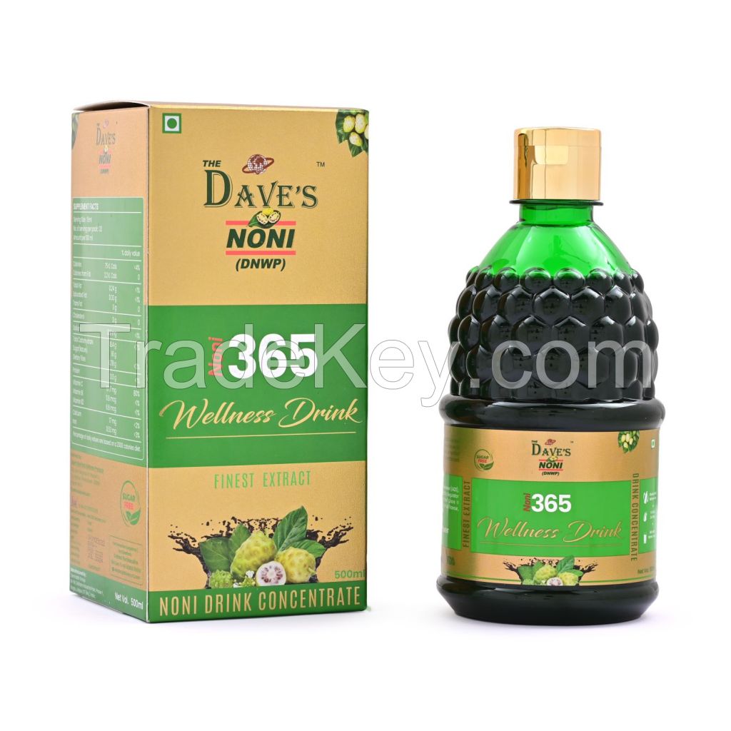 The Dave&#039;s Noni Natural &amp;amp;amp;amp; Organic 365 Immunity booster Juice (Noni Juice) - 250 ml