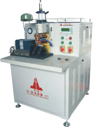 Automatic commutator spot welding machine