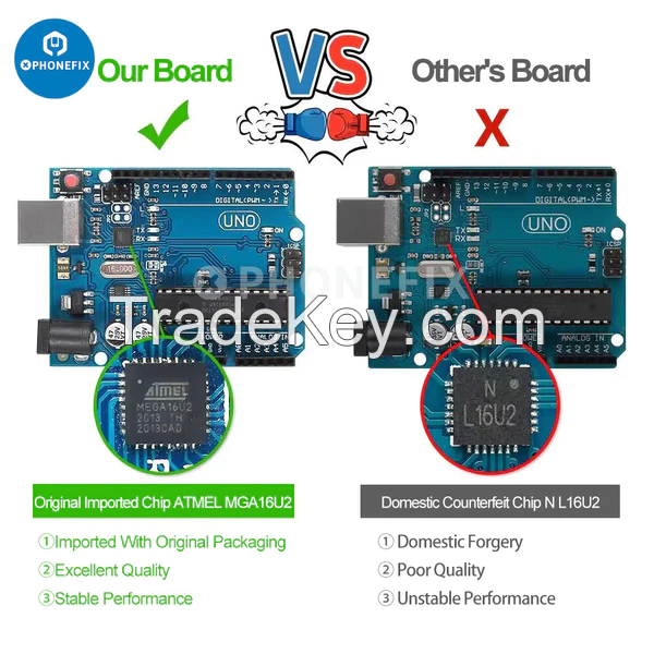 UNO DIP Development Board For Arduino UNO R3 with Cable