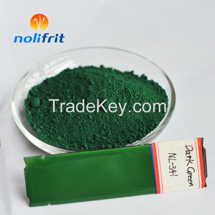 CHROME GREEN PIGMENT used in coloring for enamel and ceramic