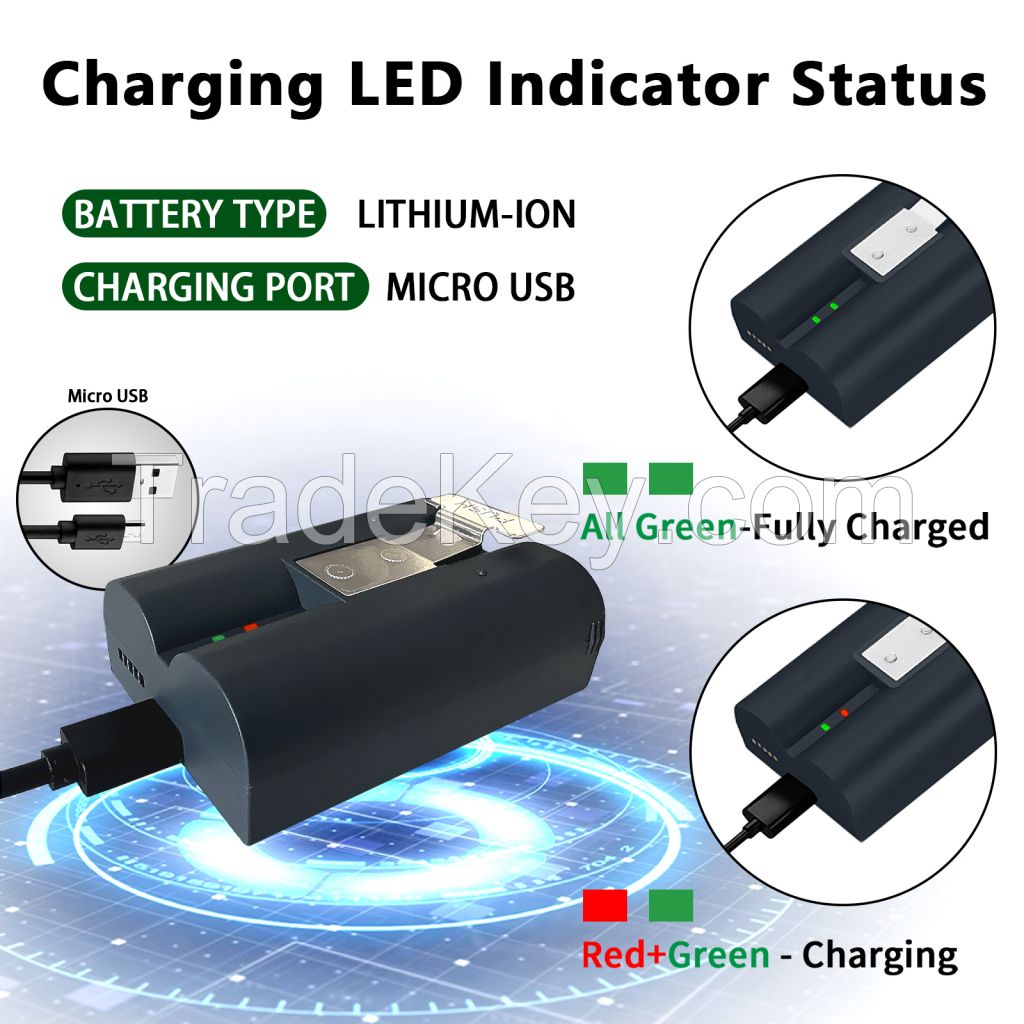 Replacement Ring V4 Battery Compatible with Ring Video Doorbell 4/3/2 Stick Up Cam Battery (2nd and 3rd Gen) 3.65V 6040mAh high Capacity (Not Fit in Ring Dual Charger)