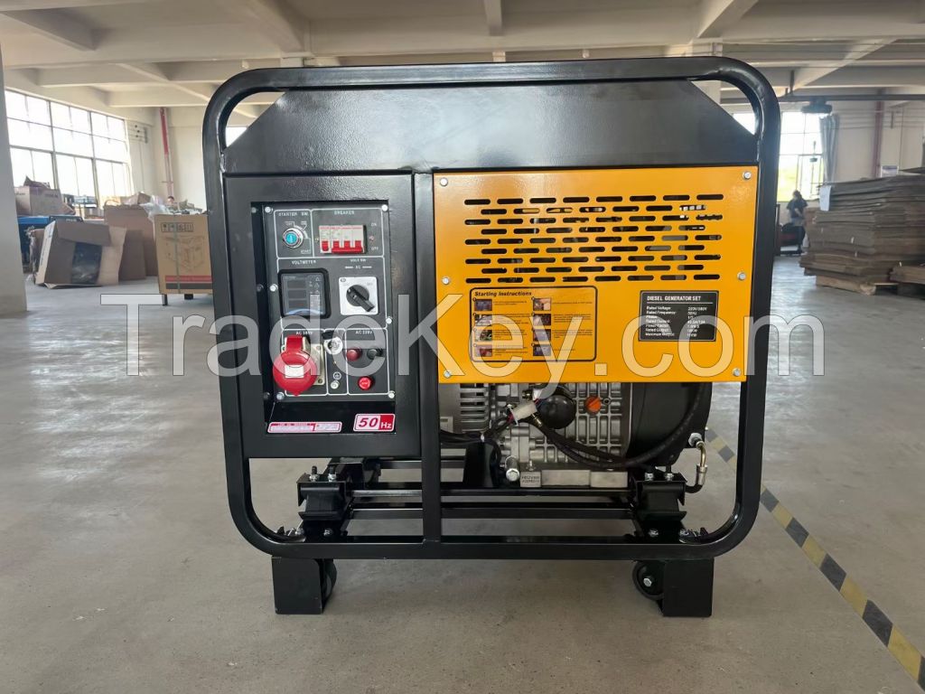 2V88 with 10KW Open Diesel Generator Set