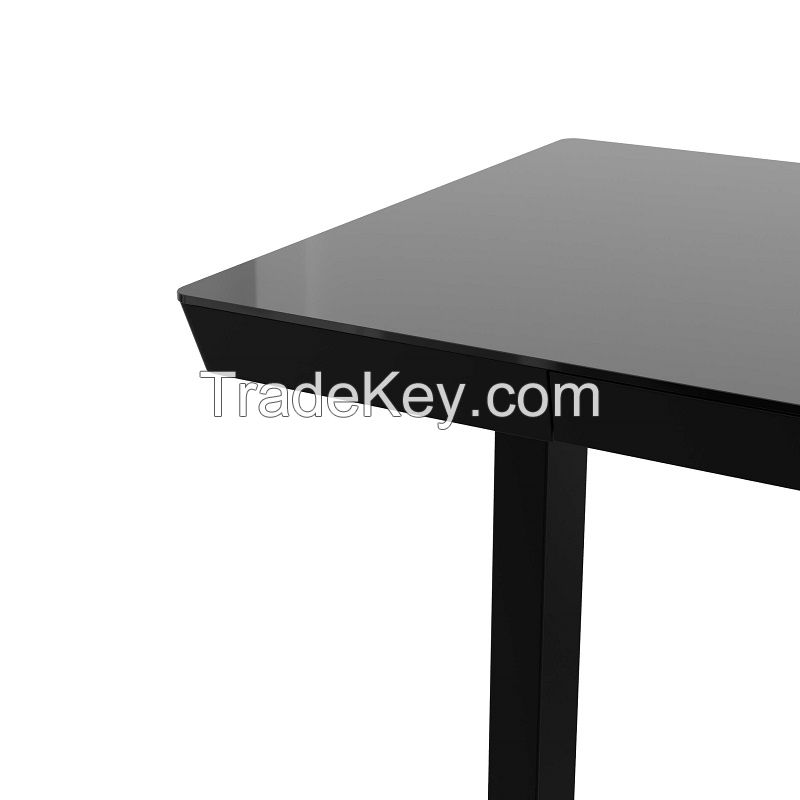 V-mounts NEW Design Tempered Glass Electric Adjustable Desk