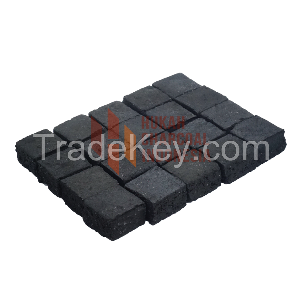 Briquette Coconut Charcoal Flat