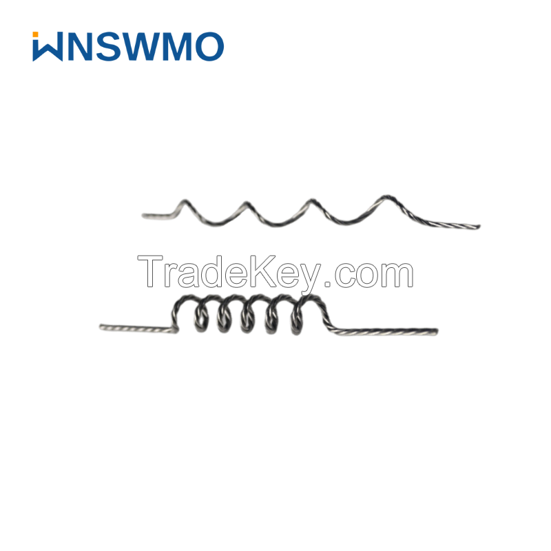 2 twisted Tungsten wire Vacuum Metallizing Coils wire