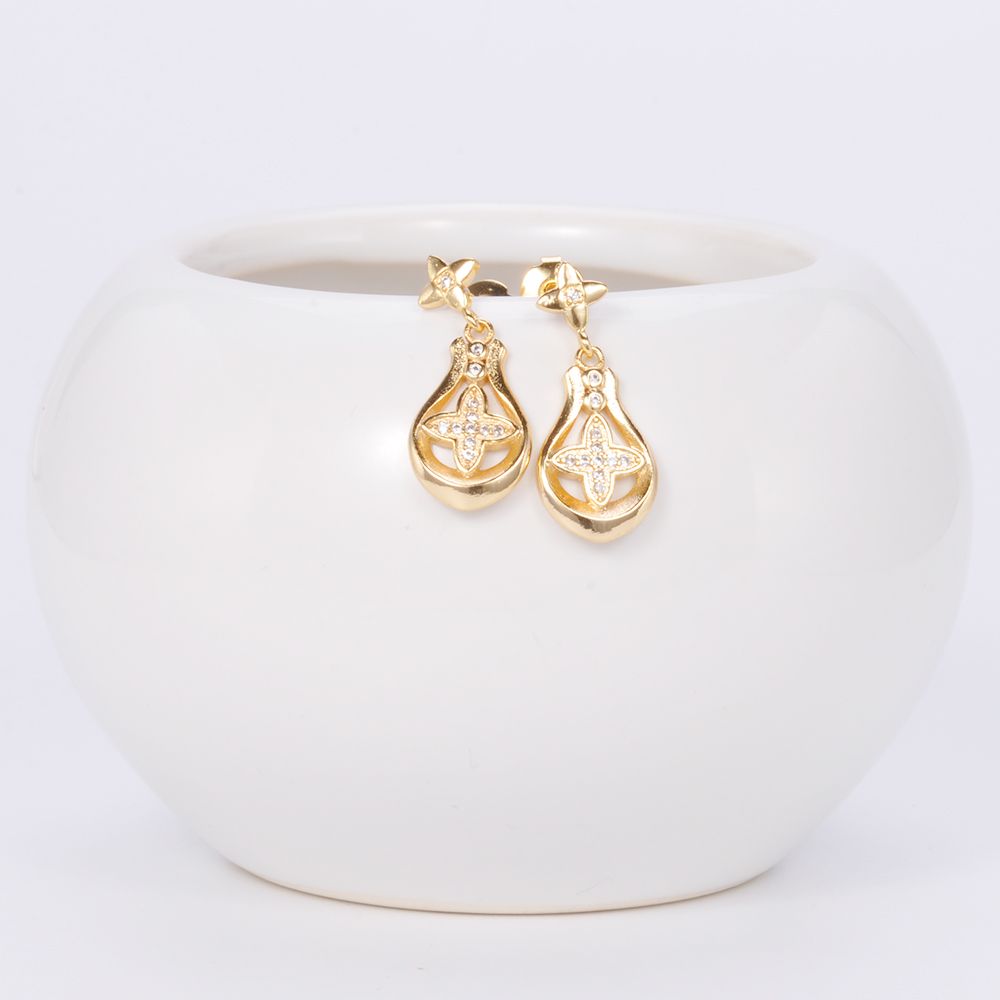 new big gold hoop drop dangle stud earrings