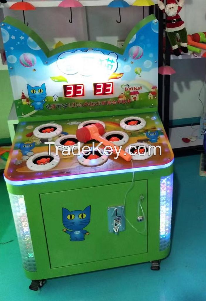 whack-a-mole machine hammer games machine