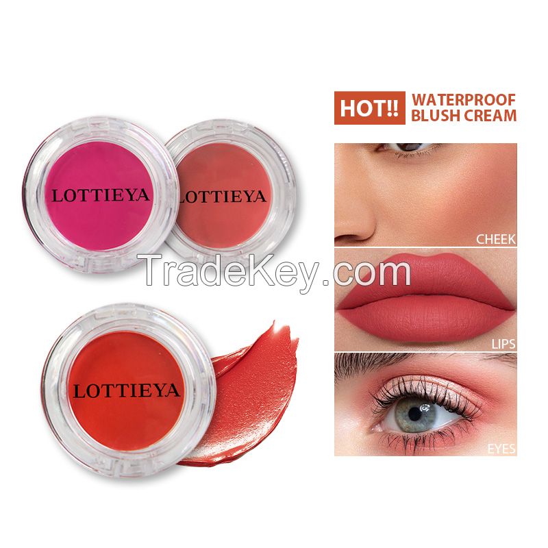 Natural Waterproof Blush Cream