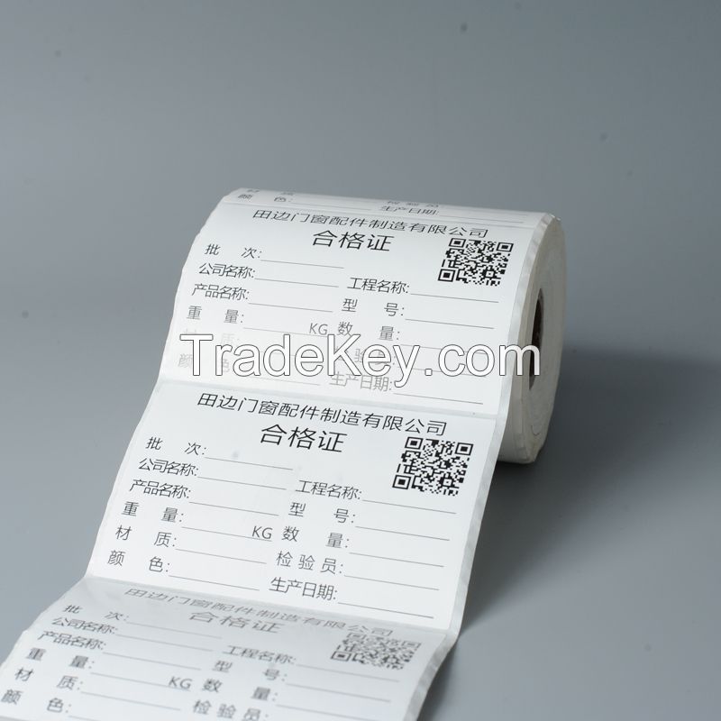 &iuml;&middot;Product Certificate Label Paper, Product Label Sticker Paper, Drug Certificate Adhesive Paper