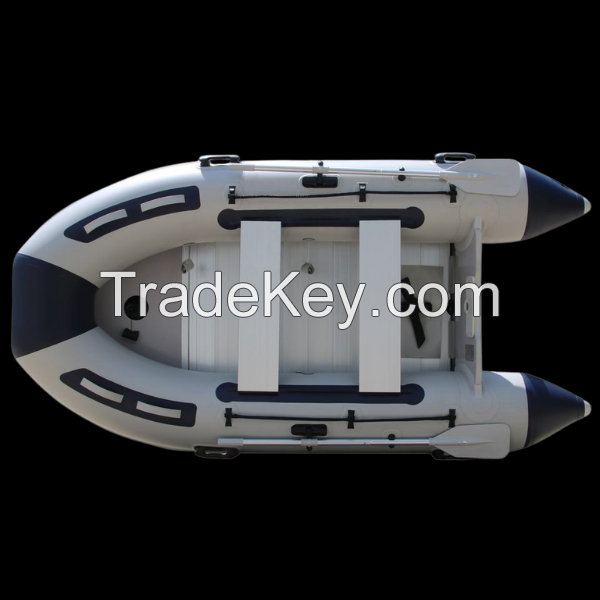 14ft Aluminum Floor PVC inflatable Transom Boat