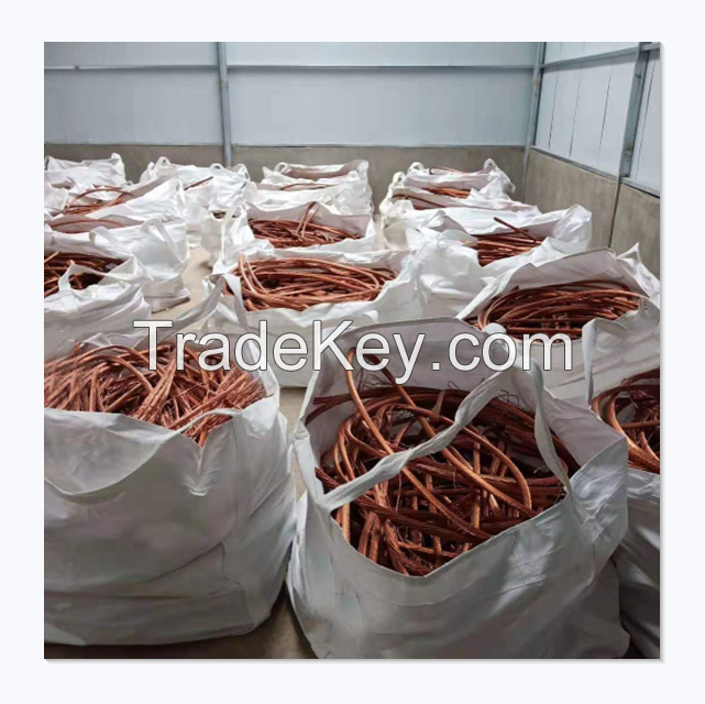 High Purity Copper Wire Scrap 99.9%-99.99% Bright Copper Scrap Cable for Wholesale Price