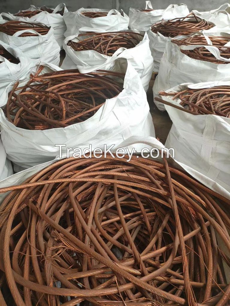 Warehouse Stock For Copper Scrap Red Copper Wire Scarp Min 99.9% 99.95% Copper Wire for all kinds of industry