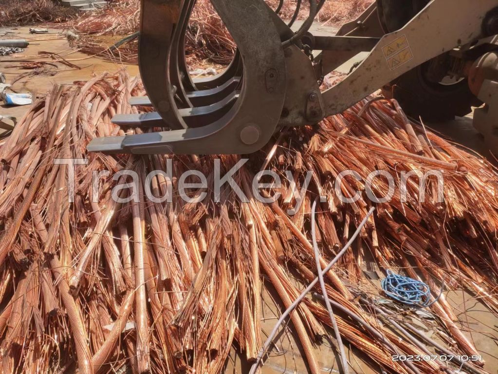 Warehouse Stock For Copper Scrap Red Copper Wire Scarp Min 99.9% 99.95% Copper Wire for all kinds of industry