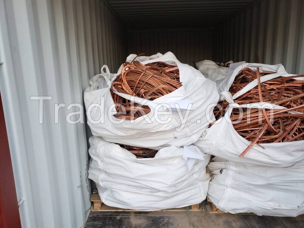 Warehouse Stock For Copper Scrap Red Copper Wire Scarp Min 99.9% 99.95% Copper Wire for all kinds of industry