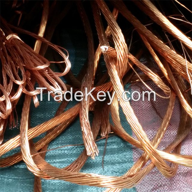 Copper Wire Scrap Mill Berry Copper 99.99 Origin Type Place Model Content MCL scrap copper wire wholesale price