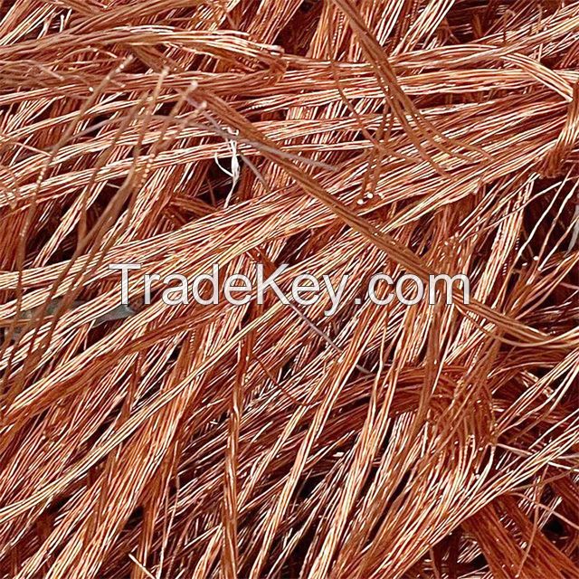 Copper Wire Scrap Mill Berry Copper 99.99 Origin Type Place Model Content MCL scrap copper wire wholesale price