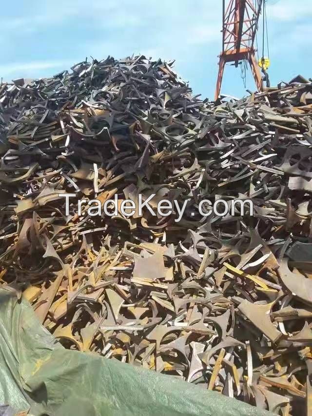 Wholesale Price Cast Iron Scrap ISRI 200 Heavy Metal Iron Scrap HMS1-2 Used Rail Scraps Large Stock 200ton