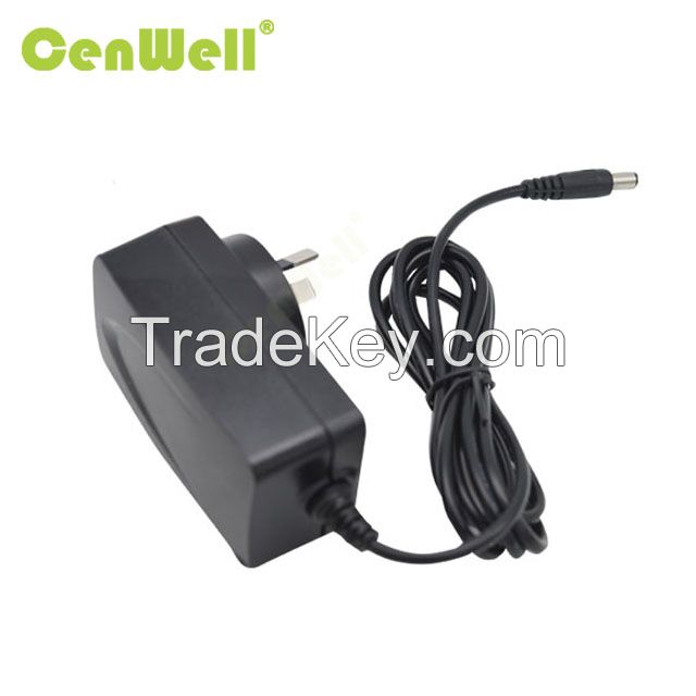 15W 24W 30W 12V 14V 15V 1A 2A 2.5A power adapter with certification