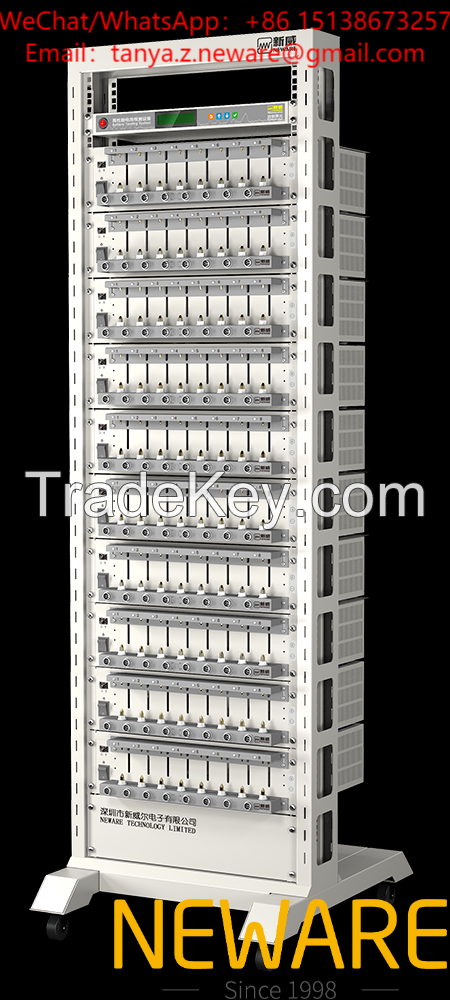 Cylindrical battery capacity tester