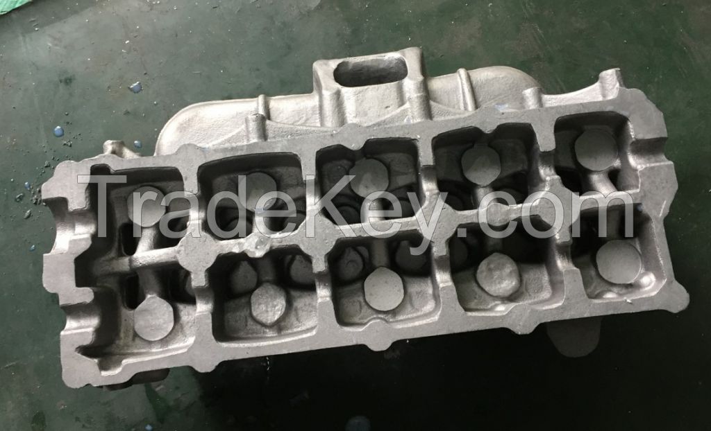 Integrated exhaust cylinder head Customized High-Precision aluminum Casting Metal Part with 3D Printing Sand Mold