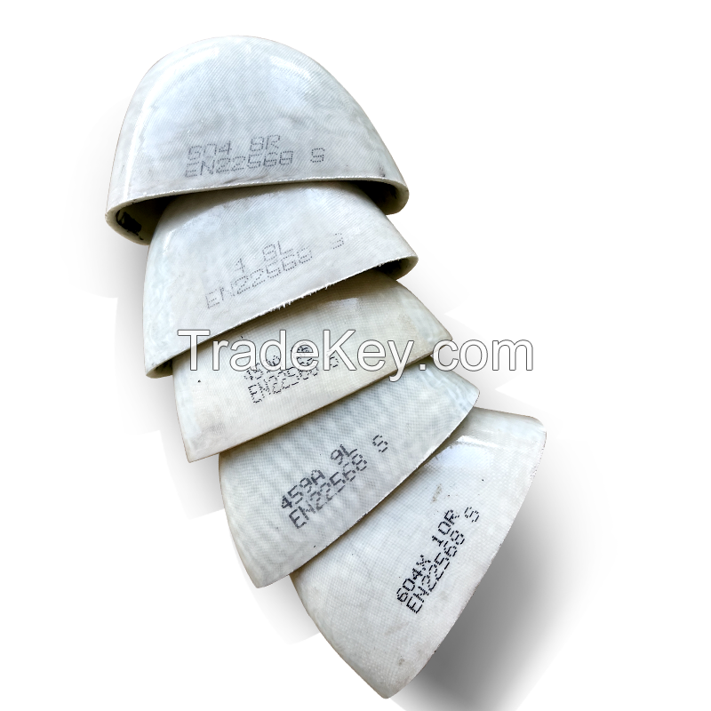 CE fiberglass toe caps composite plastic toe caps for safety boots