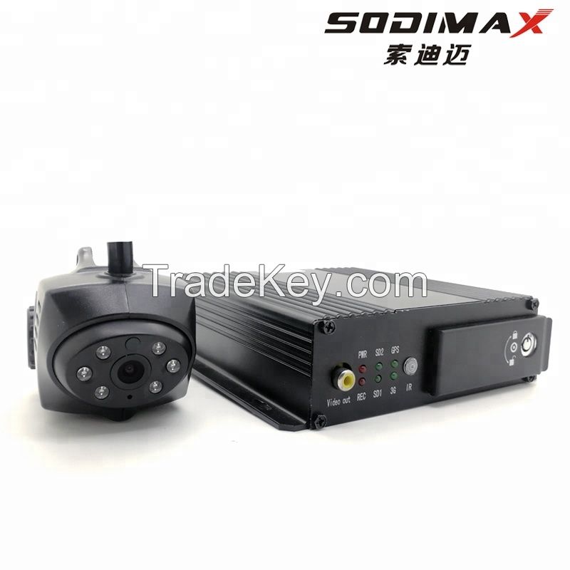 4CH 4G GPS H.264 SD Card Mobile DVR vehicle mobile video surveillance