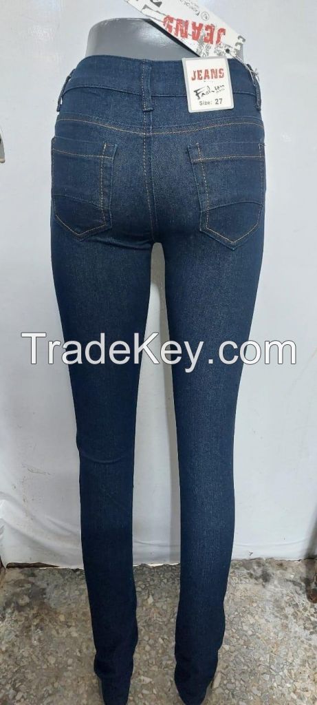 Ladies Denim Jeans stock