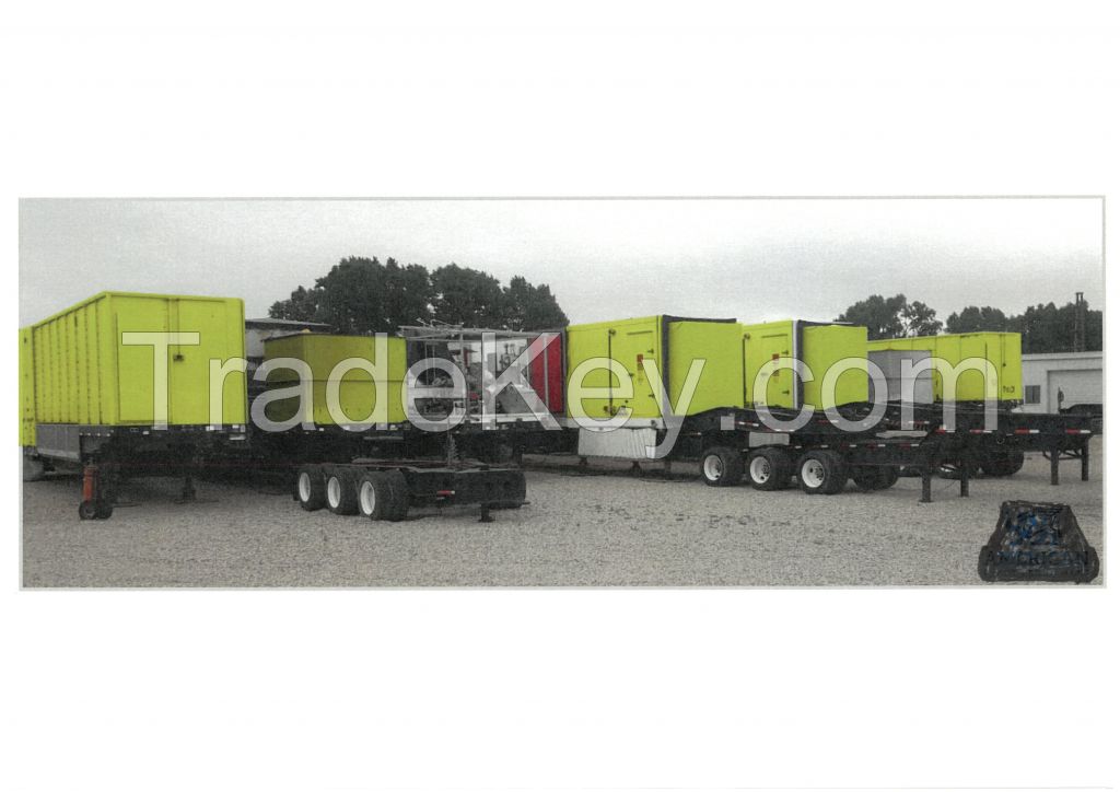 MOBILE TYPE GAS TURBINE GENERATOR 22MW NEW 50/60HZ