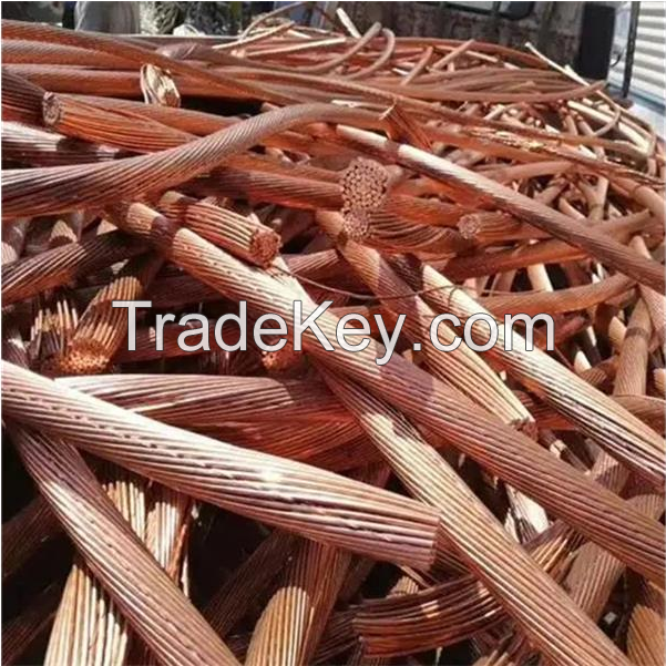 High Purity  Copper Scraps Wire 99.99% Insulated  Copper Wire